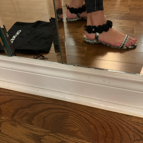 Chanel Tweed Sandals - Picture 4 of 14